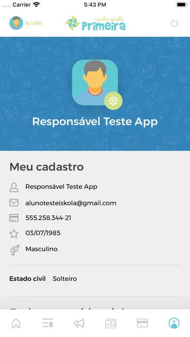 Capturas de pantalla de Creche escola Primeira