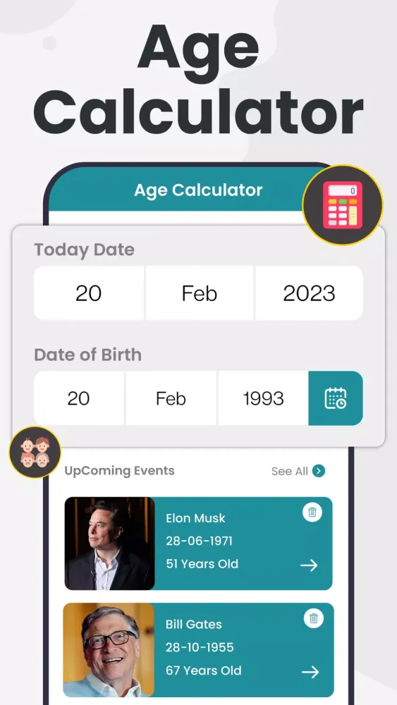 Age Calculator স্ক্রিনশট