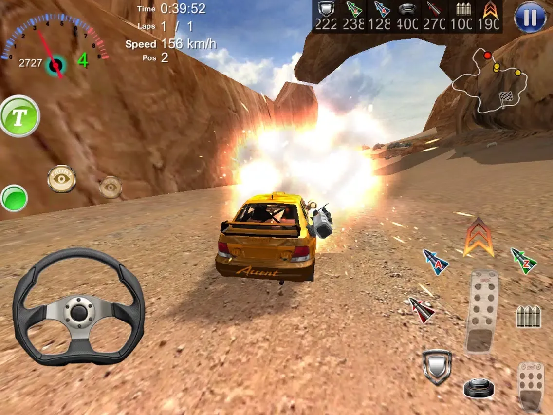 Ảnh chụp màn hình của Armored Off-Road Racing Deluxe iPad 