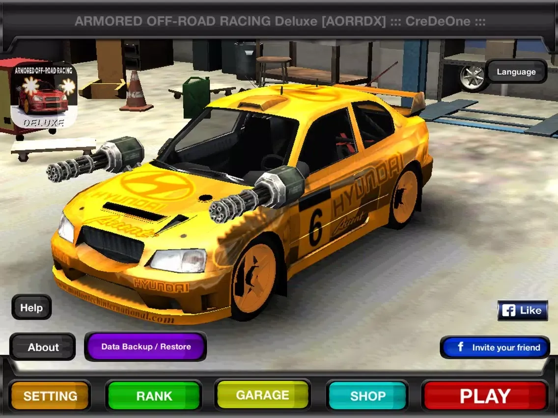 Ảnh chụp màn hình của Armored Off-Road Racing Deluxe iPad 