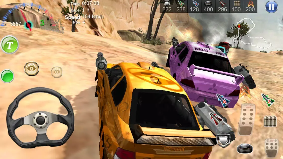 Ảnh chụp màn hình của Armored Off-Road Racing Deluxe