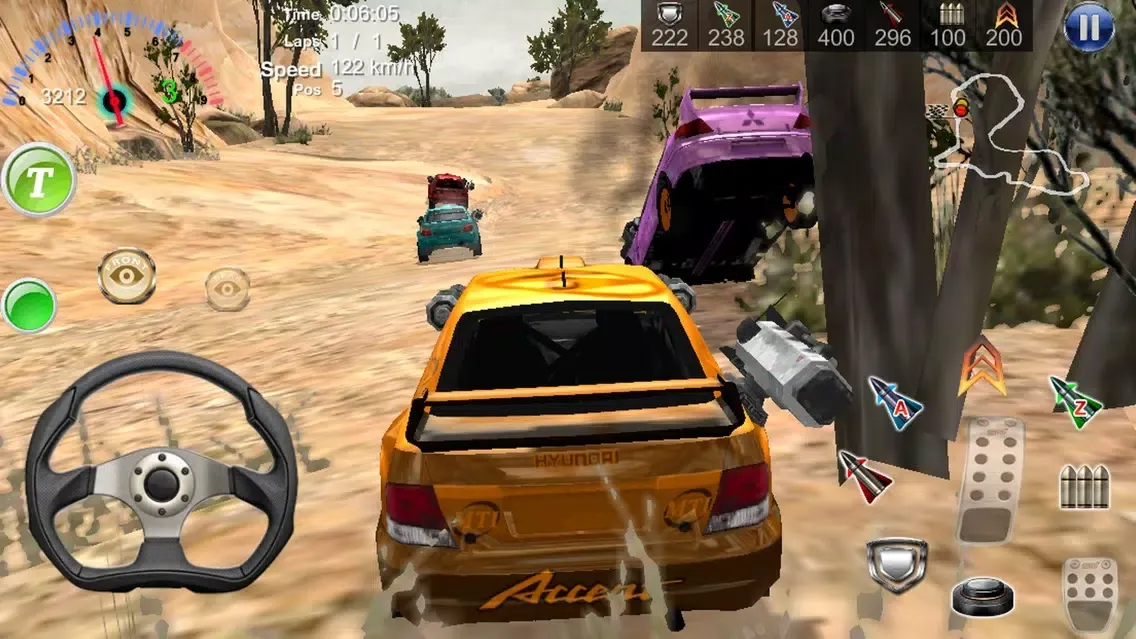Ảnh chụp màn hình của Armored Off-Road Racing Deluxe