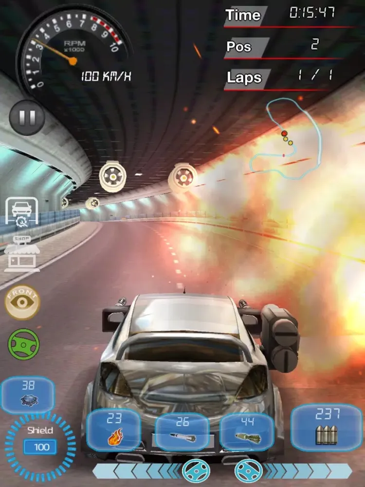 Ảnh chụp màn hình của Armored Car Online iPad 