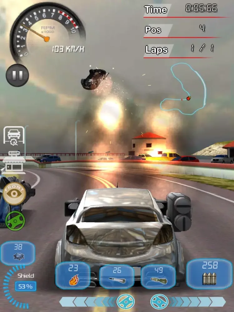 Ảnh chụp màn hình của Armored Car Online iPad 