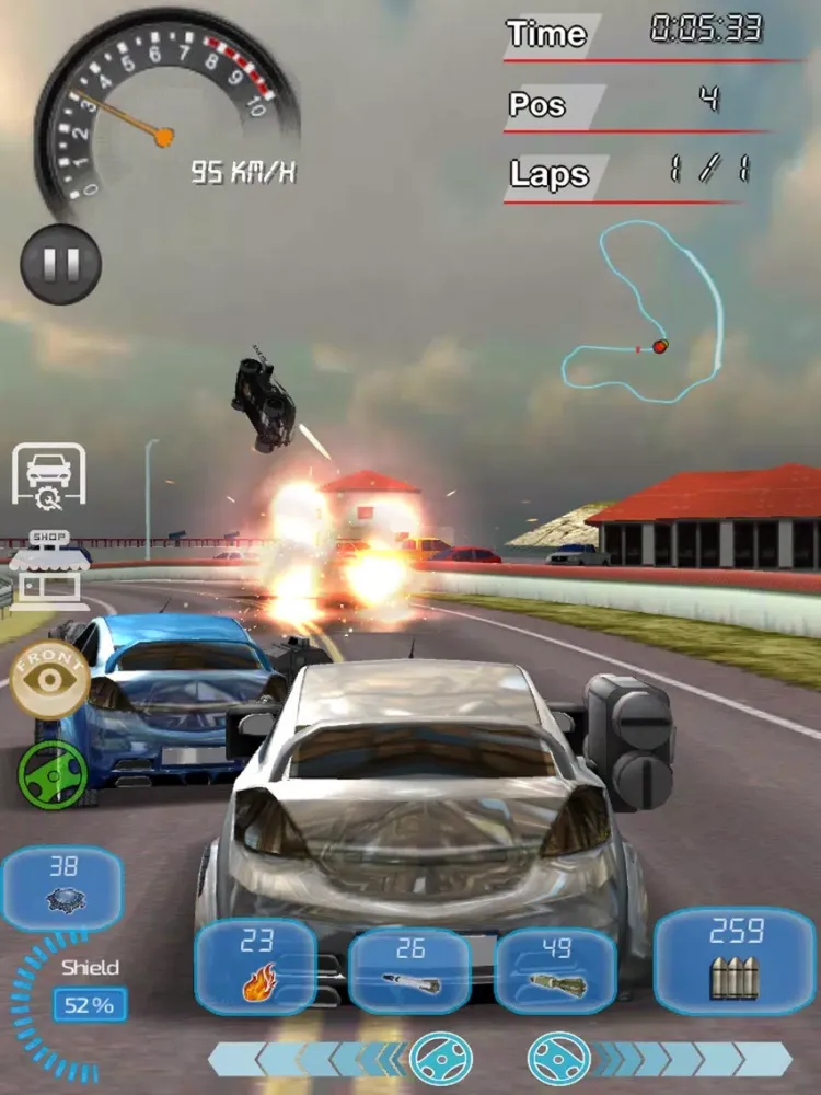 Ảnh chụp màn hình của Armored Car Online iPad 