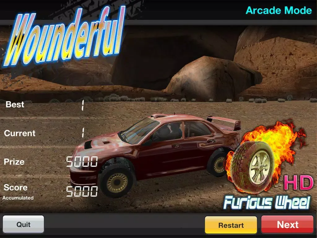 Furious Wheel HD iPad  سکرین شاٹس
