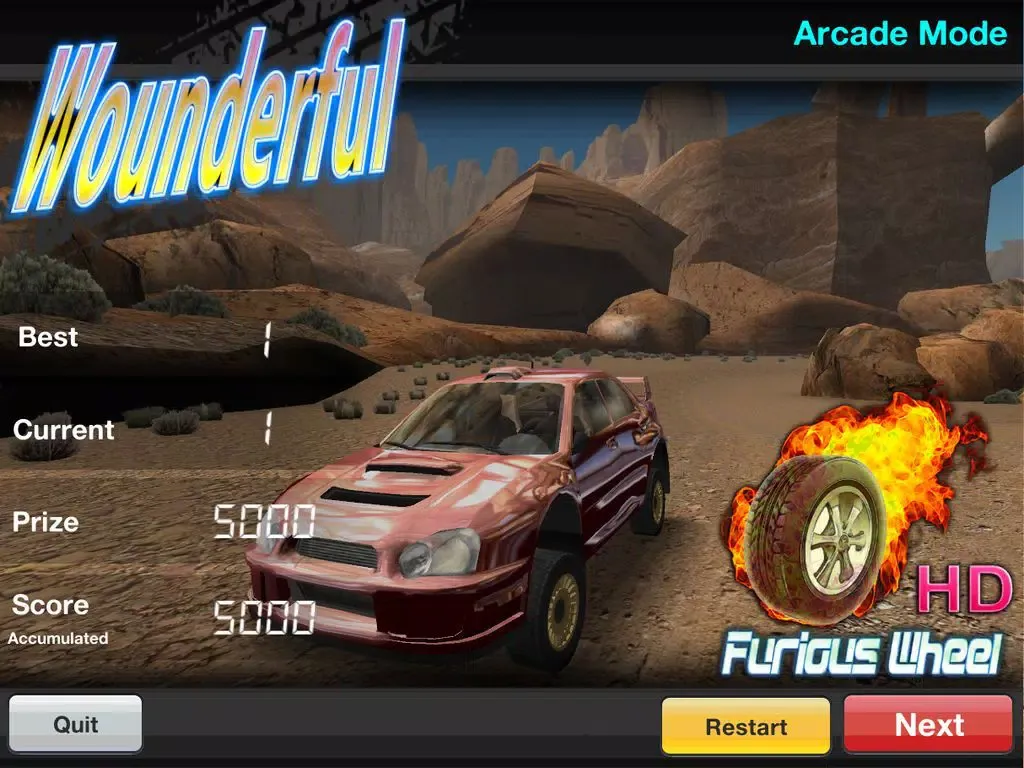 Furious Wheel HD iPad  سکرین شاٹس