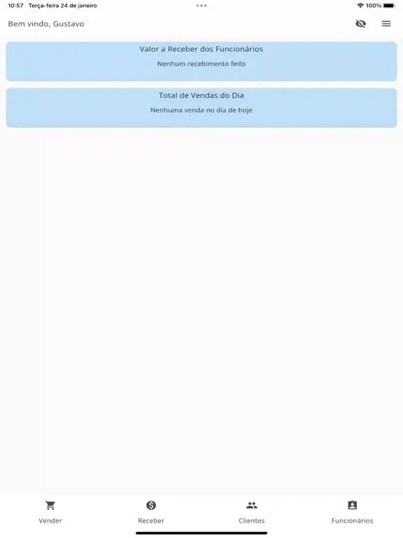 Zrzuty ekranu Cred Empresa iPad 