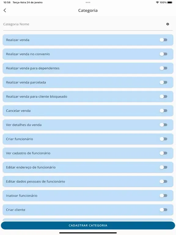 Zrzuty ekranu Cred Empresa iPad 
