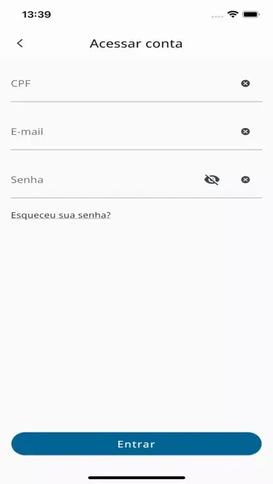 Zrzuty ekranu Cred Empresa