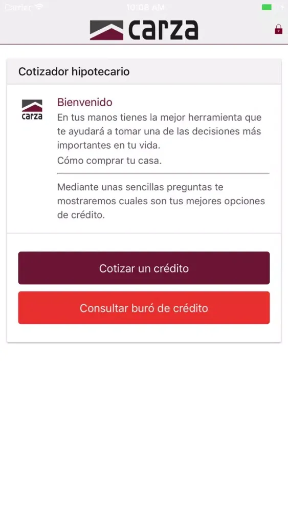 Cotizador Carza应用截图