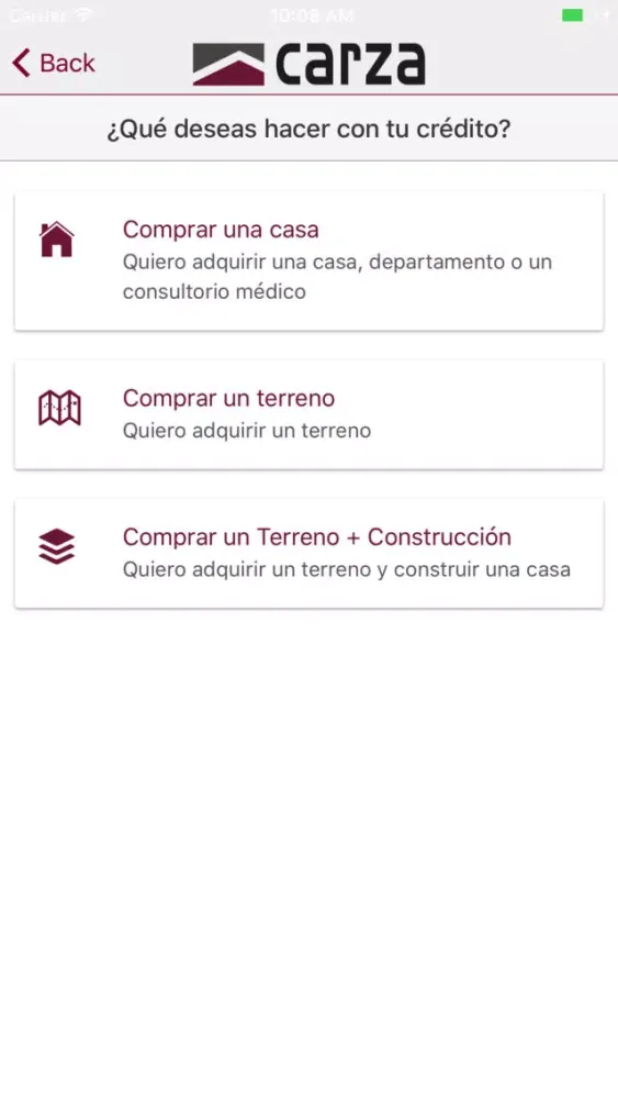 Cotizador Carza应用截图