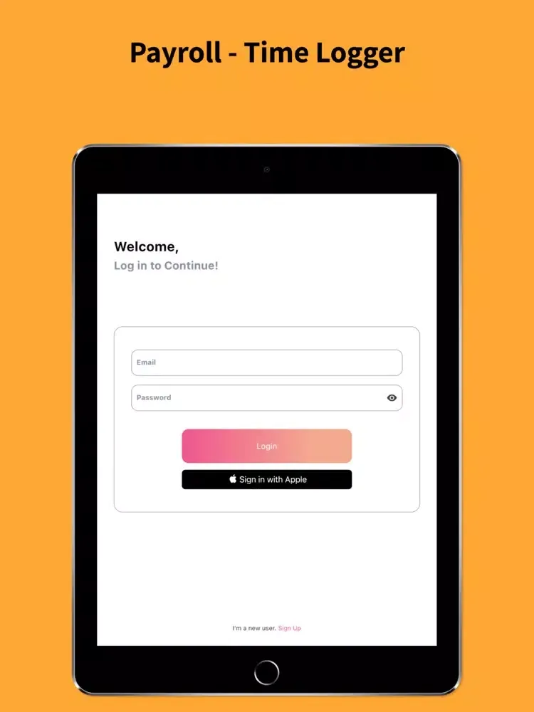ภาพหน้าจอของ Payroll -Time Logger iPad 