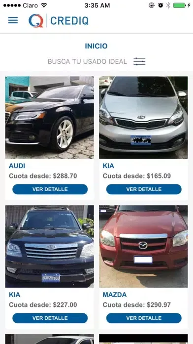 Скриншоты CrediQ Honduras