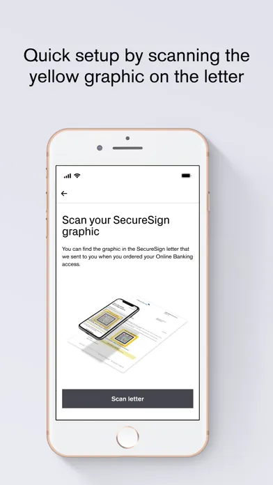 Capturas de pantalla de SecureSign by Credit Suisse