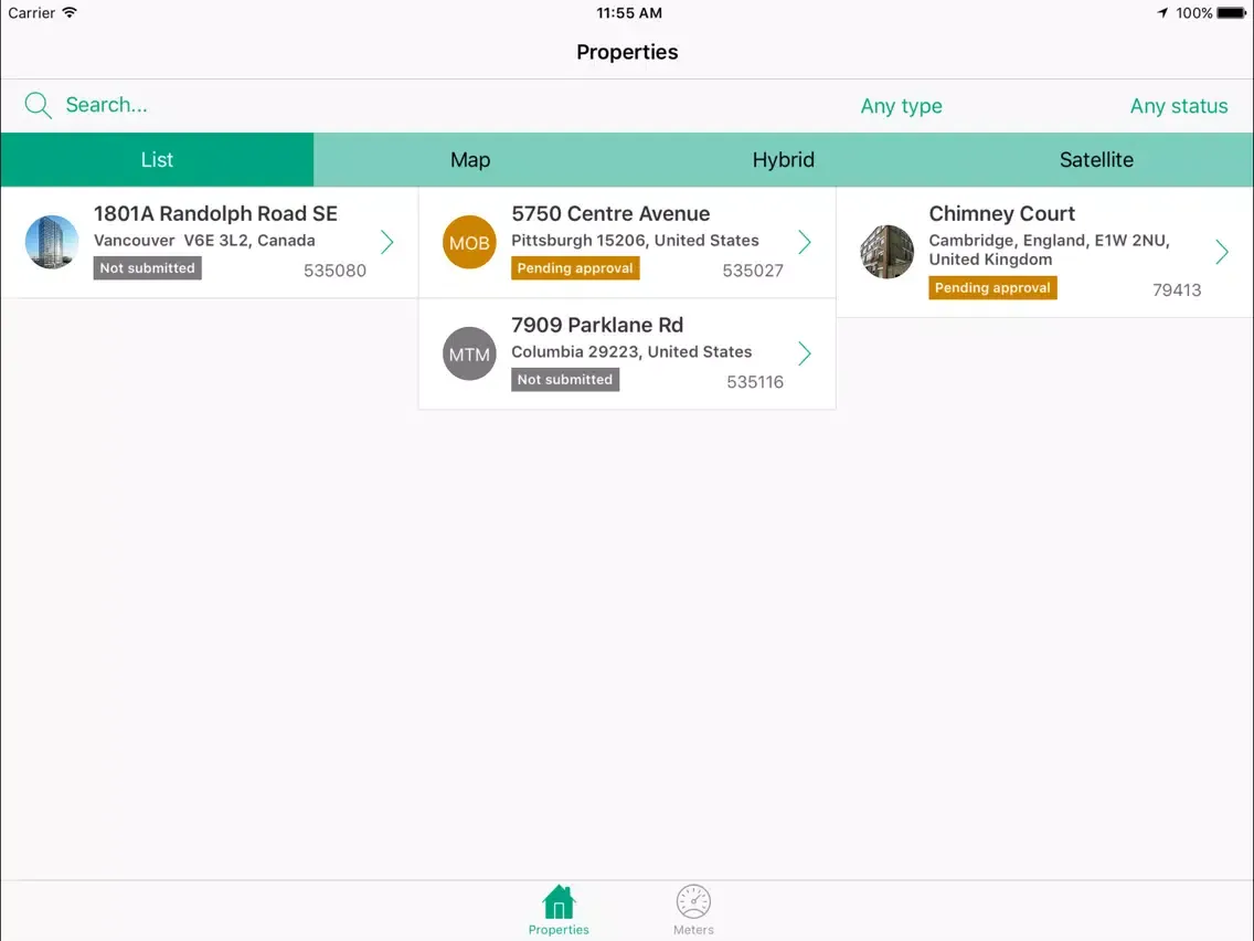 UL EHSS Properties iPad 应用截图