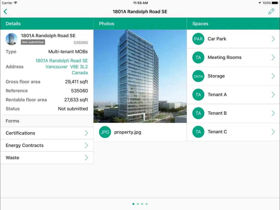 UL EHSS Properties iPad 应用截图