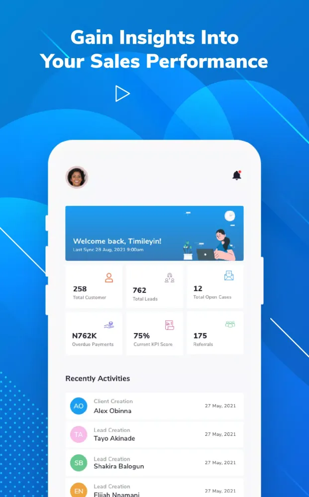 Zrzuty ekranu Sales Toolkit