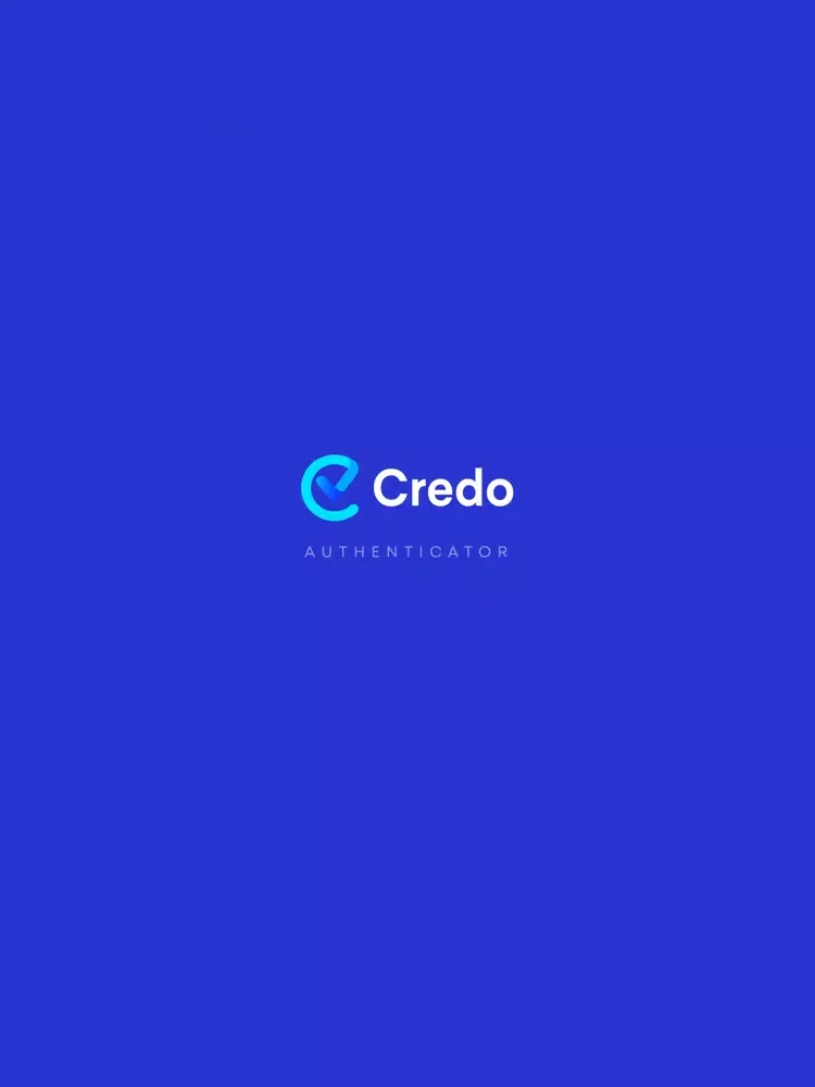 Credo Autheticator iPad  स्क्रीनशॉट