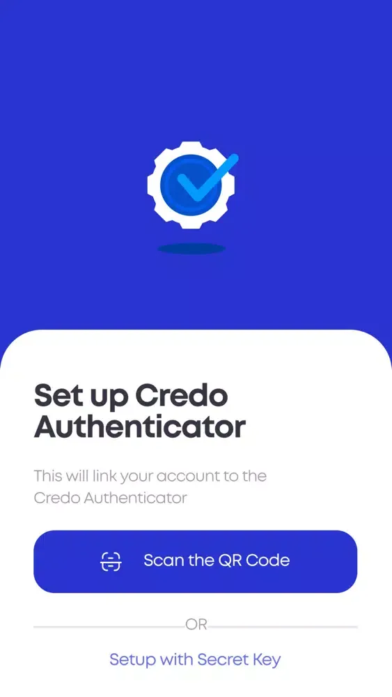 Credo Autheticator स्क्रीनशॉट