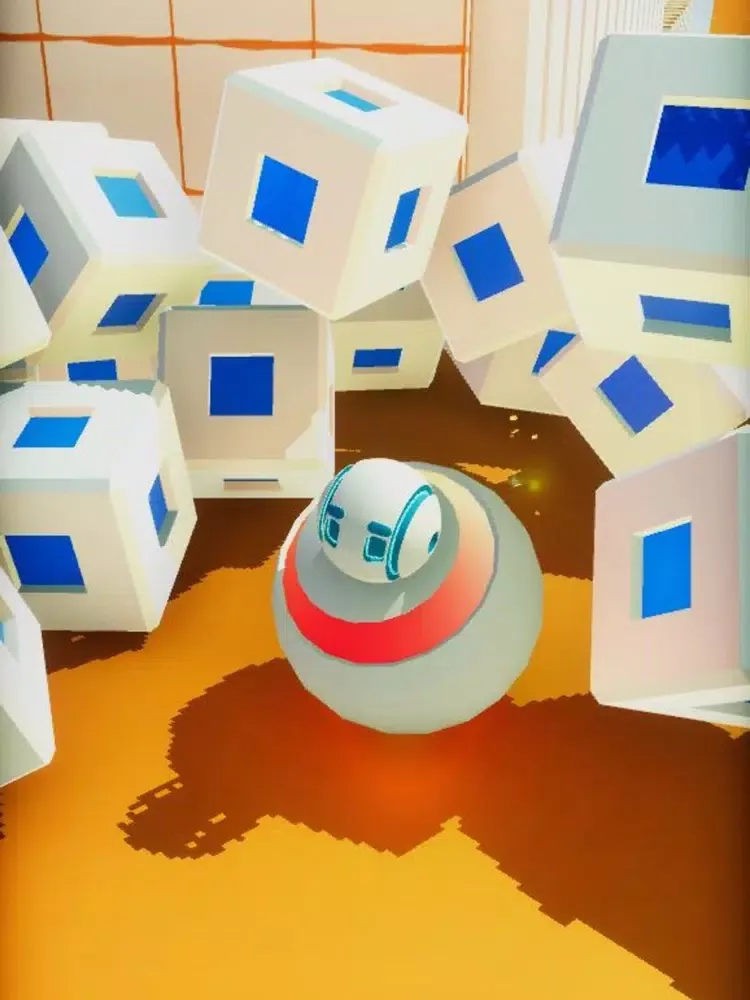 Tangkapan layar Rolling Robot iPad 