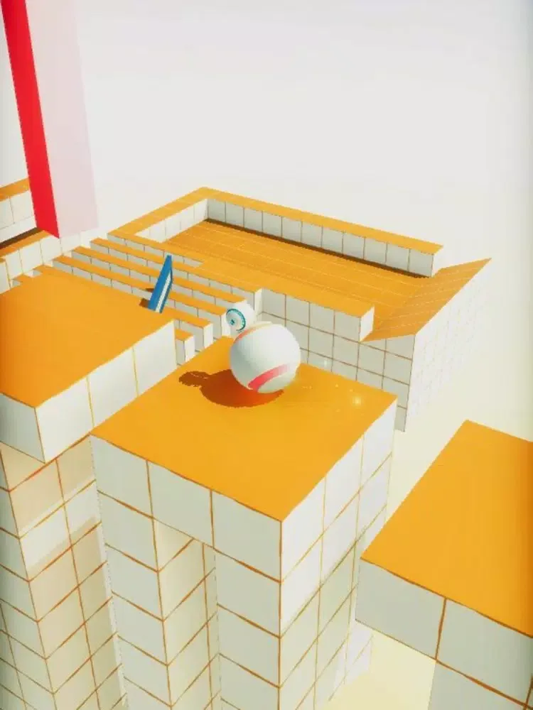 Tangkapan layar Rolling Robot iPad 