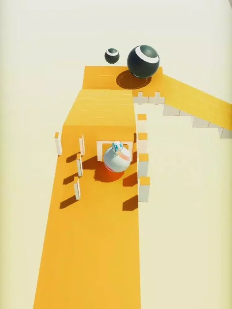 Tangkapan layar Rolling Robot iPad 