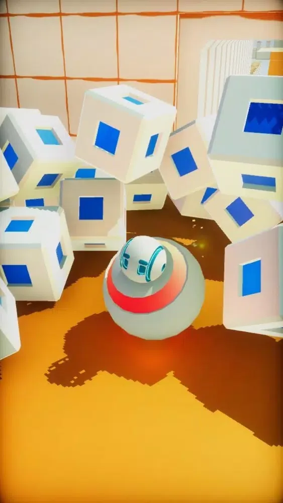 Tangkapan layar Rolling Robot