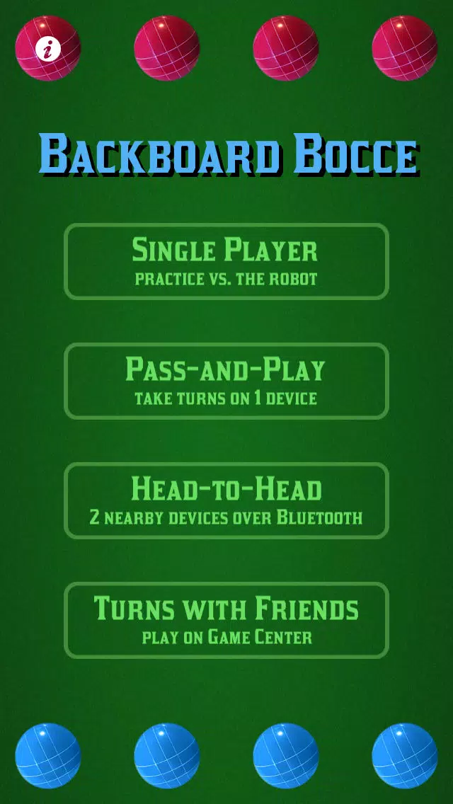 Screenshot di Backboard Bocce