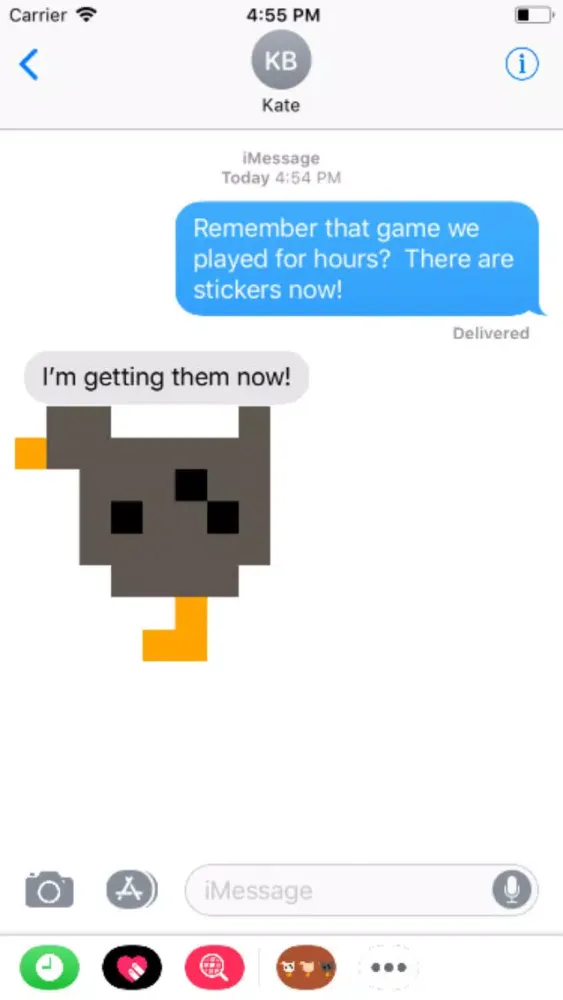 Chicken Chomp Stickers Screenshots