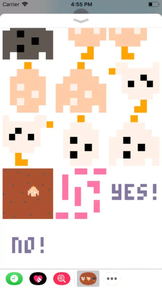 Chicken Chomp Stickers Screenshots