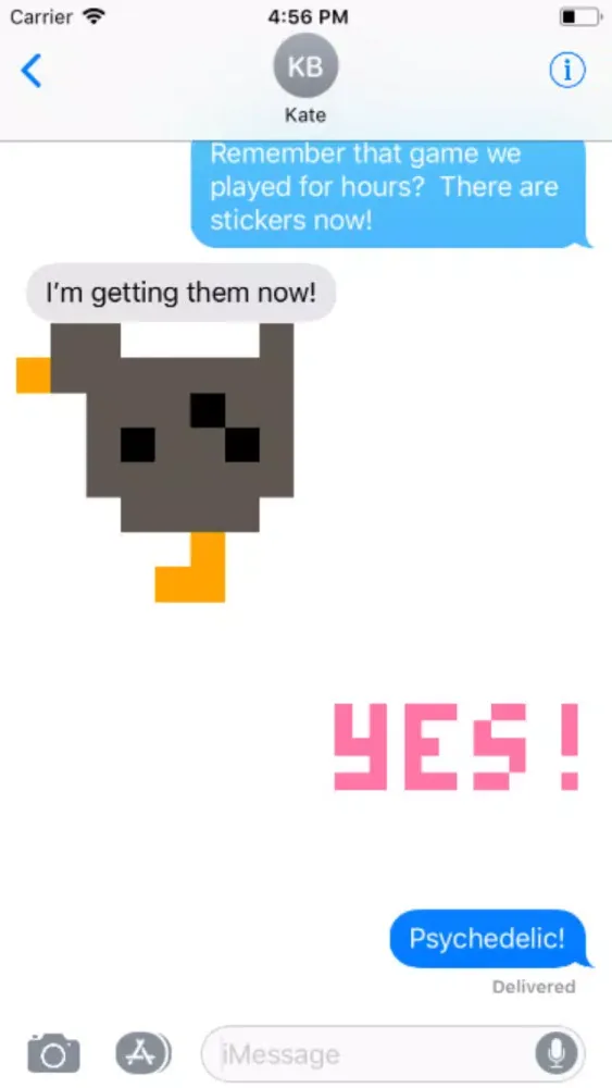 Chicken Chomp Stickers Screenshots