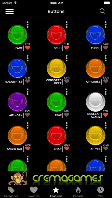 تصاویر Instant Buttons Soundboard Pro