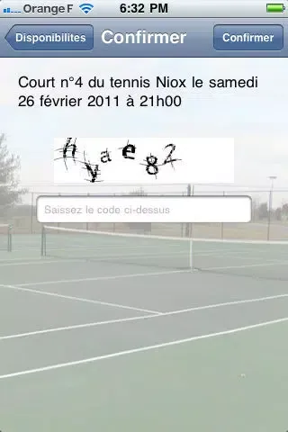 Captures d'écran de Paris Tennis Non-Officiel