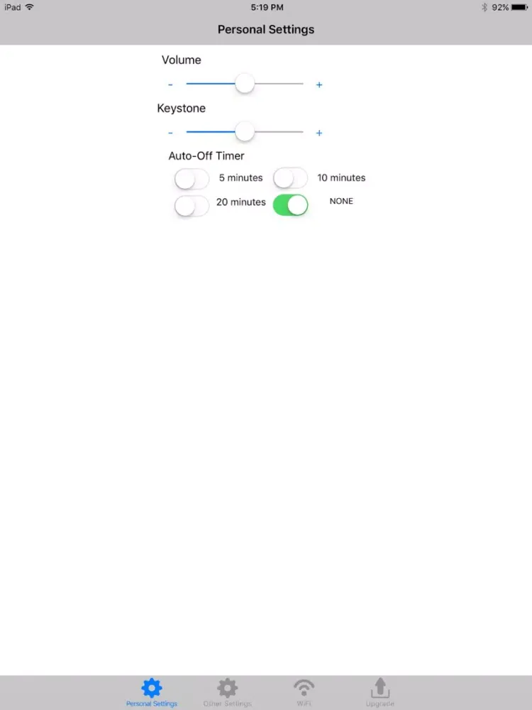 SmartBeamLaser iPad  स्क्रीनशॉट