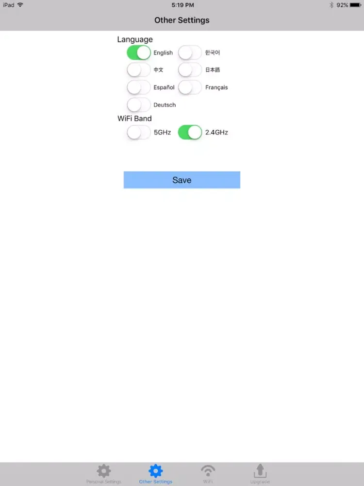 SmartBeamLaser iPad  स्क्रीनशॉट