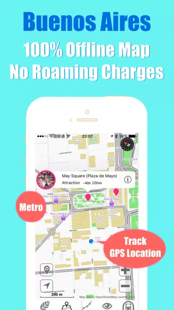 Captures d'écran de Buenos Aires metro transit trip advisor map guide