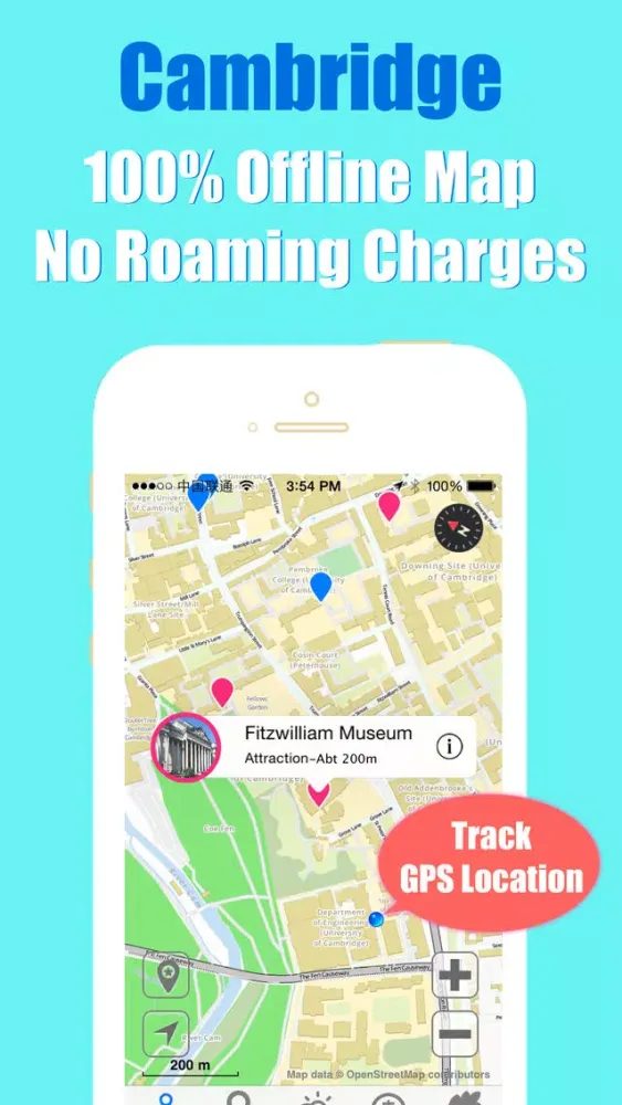 Cambridge metro transit trip advisor gps map guide スクリーンショット