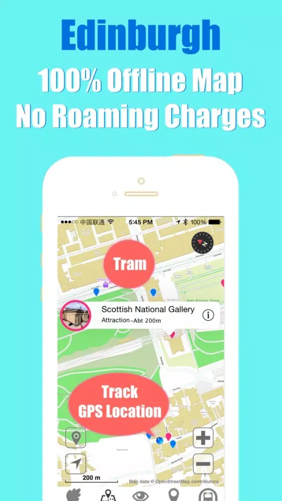 Edinburgh metro transit trip advisor gps map guide Screenshots