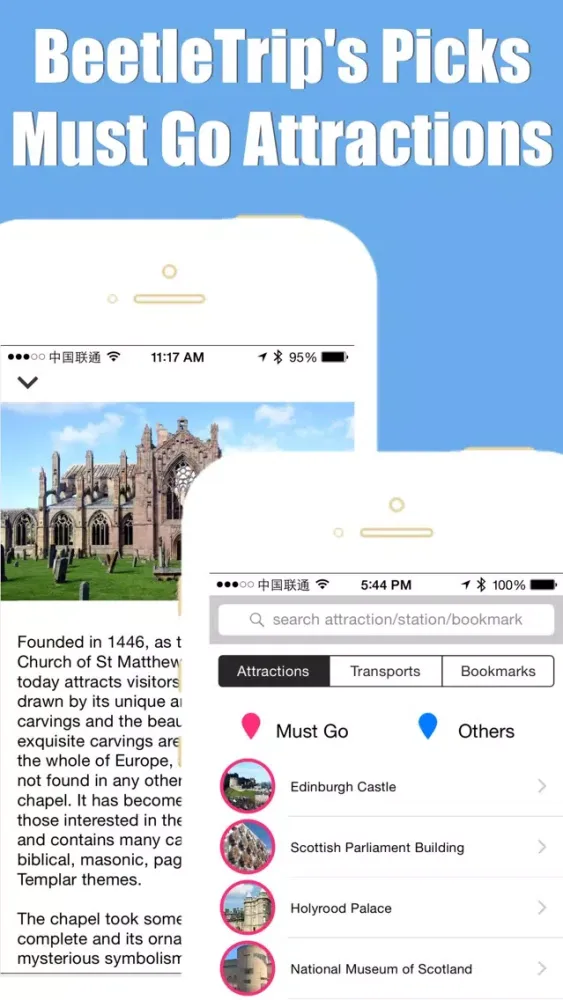 Edinburgh metro transit trip advisor gps map guide Screenshots