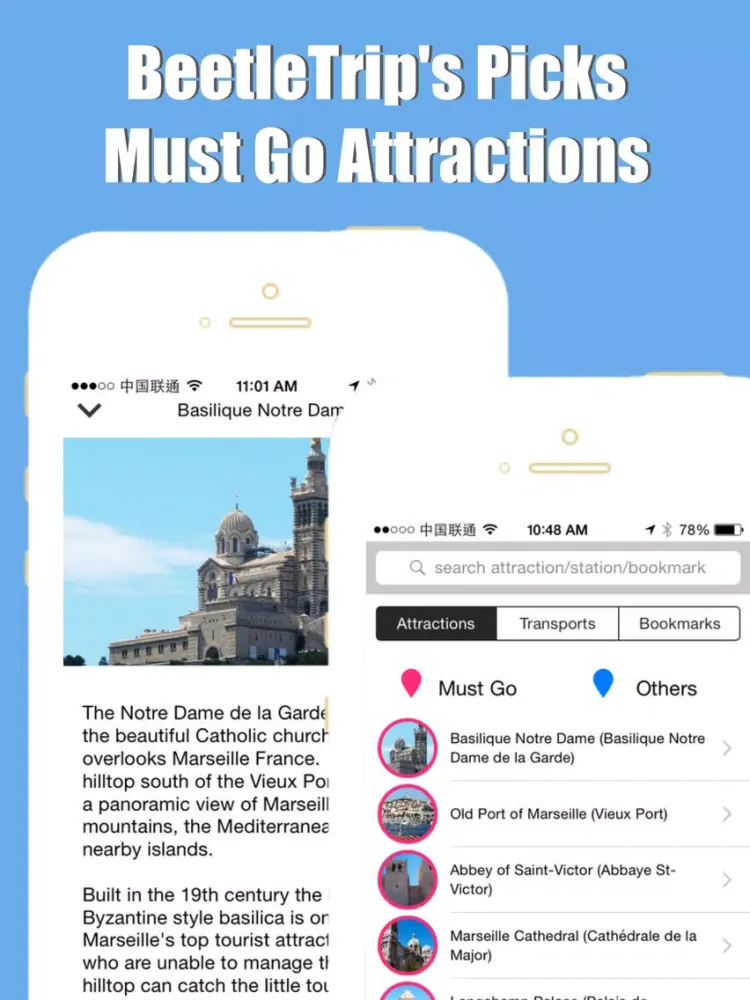 Marseille metro and offline map trip advisor iPad  Ekran Görüntüleri