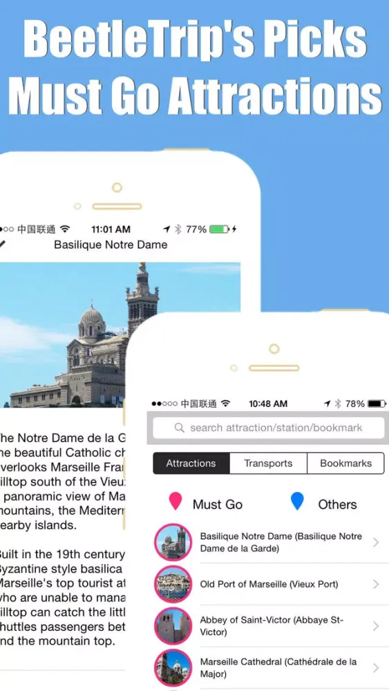 Marseille metro and offline map trip advisor Ekran Görüntüleri