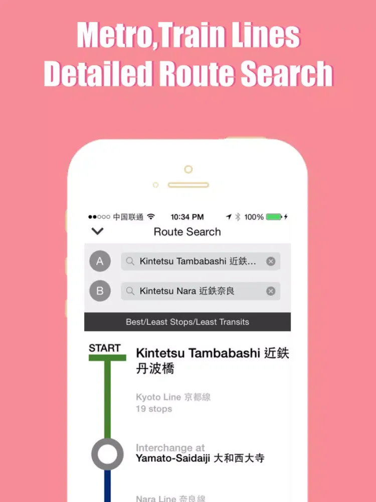 Capturas de pantalla de Nara metro transit trip advisor guide & JR map iPad 