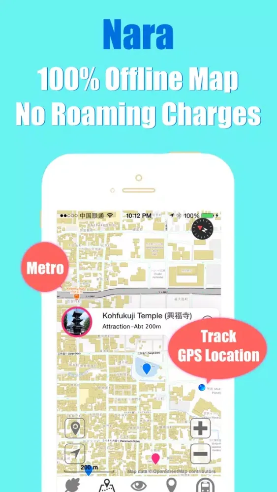 Capturas de pantalla de Nara metro transit trip advisor guide & JR map