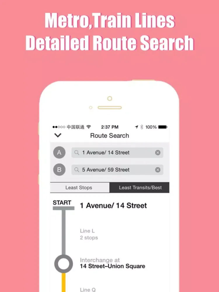 New York metro transit trip advisor gps map guide iPad  Screenshots