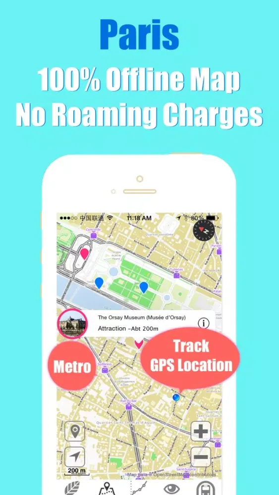 Tangkapan skrin Paris metro transit trip advisor ratp guide & map