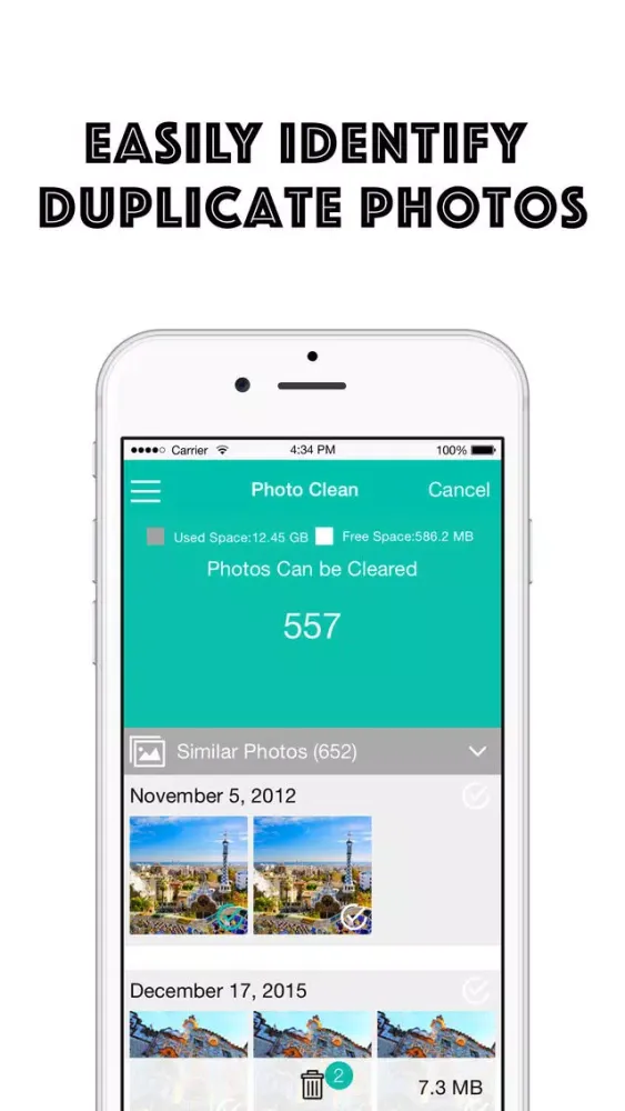 Capturas de tela do Photo Camera Cleaner doctor - delete similar pictures, free up memory spaces