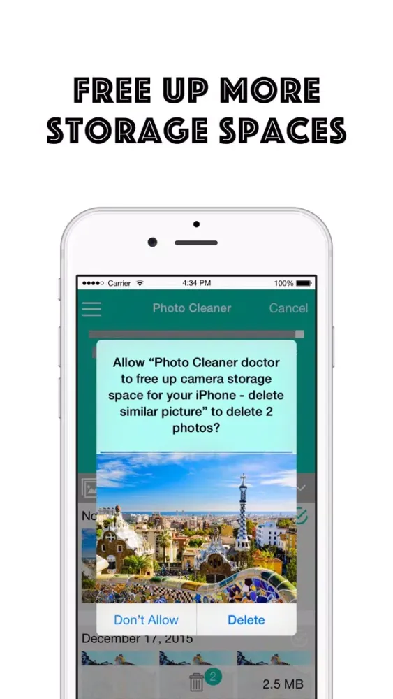 Capturas de tela do Photo Camera Cleaner doctor - delete similar pictures, free up memory spaces