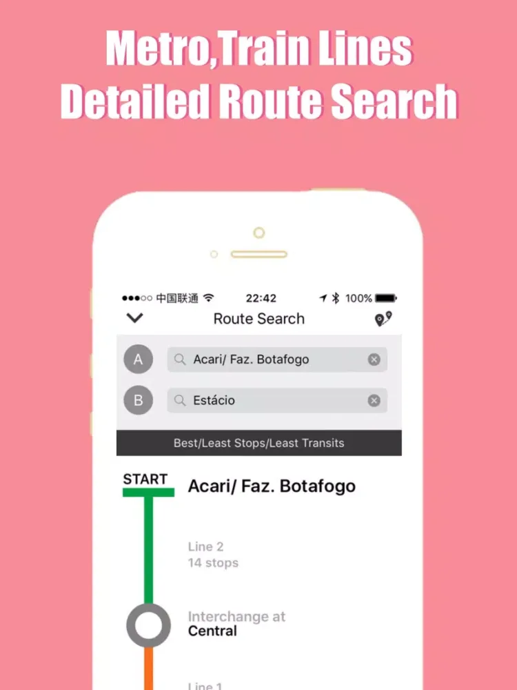 صور Rio de Janeiro metro transit advisor gps map guide iPad 