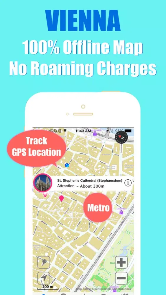 Vienna travel guide and offline city map, BeetleTrip u-bahn metro subway trip route planner advisor应用截图
